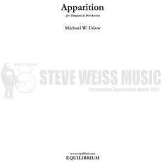 Udow-Apparition (Orchestra version) (StSP)-solo 5T/Orch.