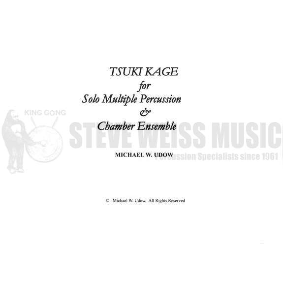 Udow-Tsuki Kage (StSP)-V/chromatic gongs/almglocken/P/FL/ CL/ASX/HN/TN/VN/VC