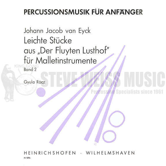 van Eyck-Easy Pieces from Der Fluyten Lusthof vol 2-Mall. in