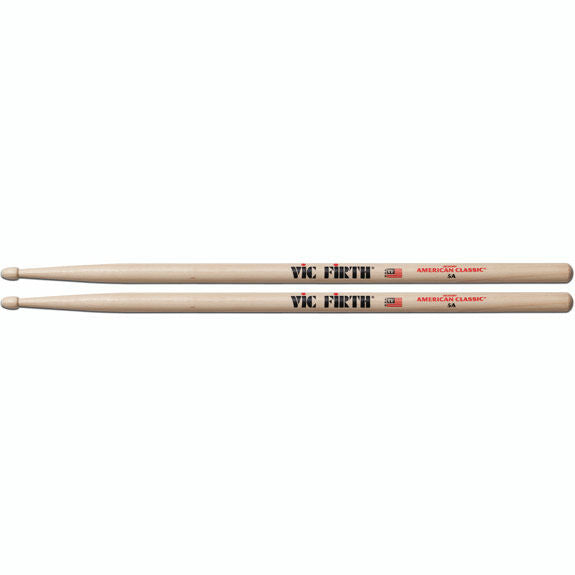 Vic Firth 5A American Classic Wood Tip Drumsticks (Bulk Pack 144 Pairs)