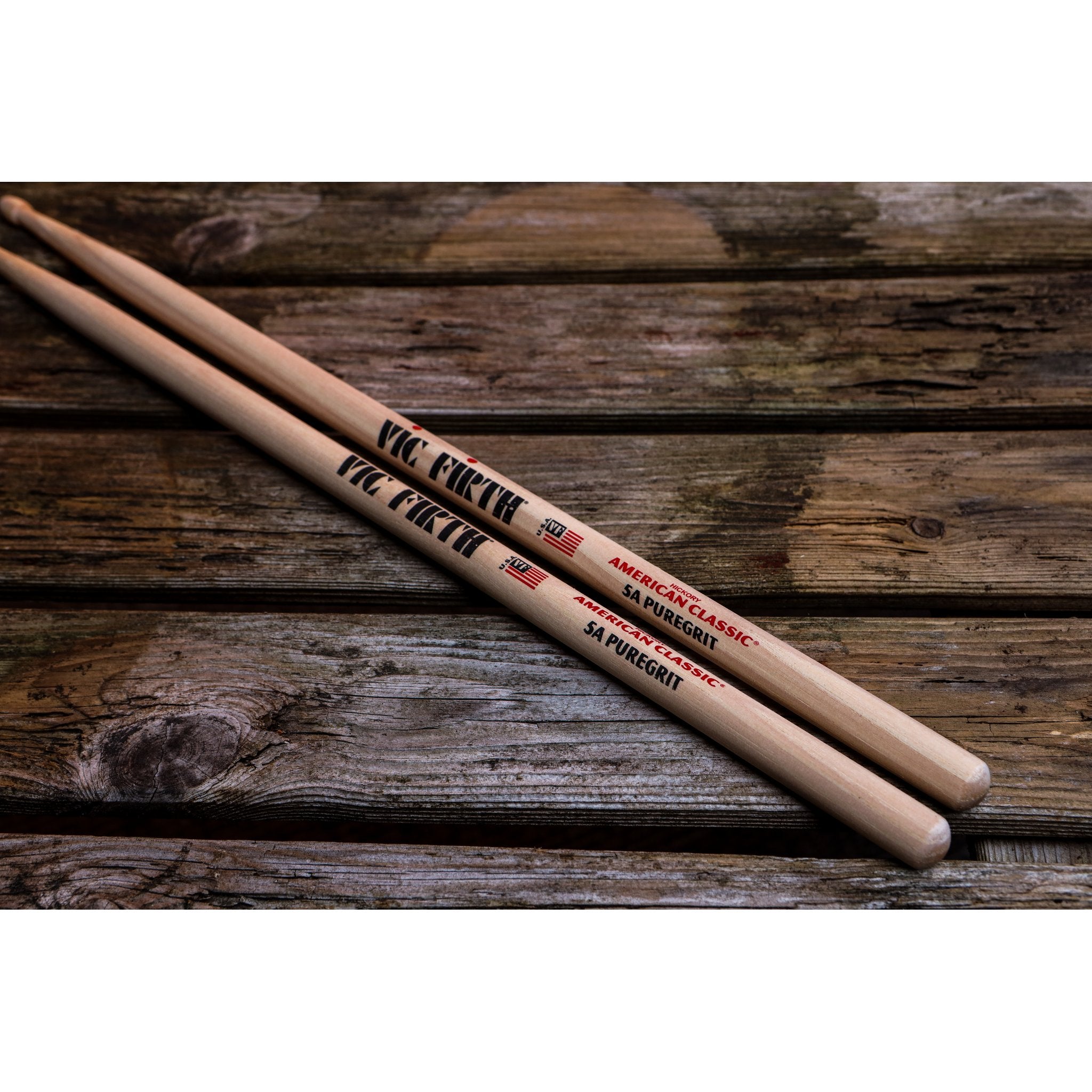 Vic Firth American Classic 5A PureGrit Drumsticks - Image 5