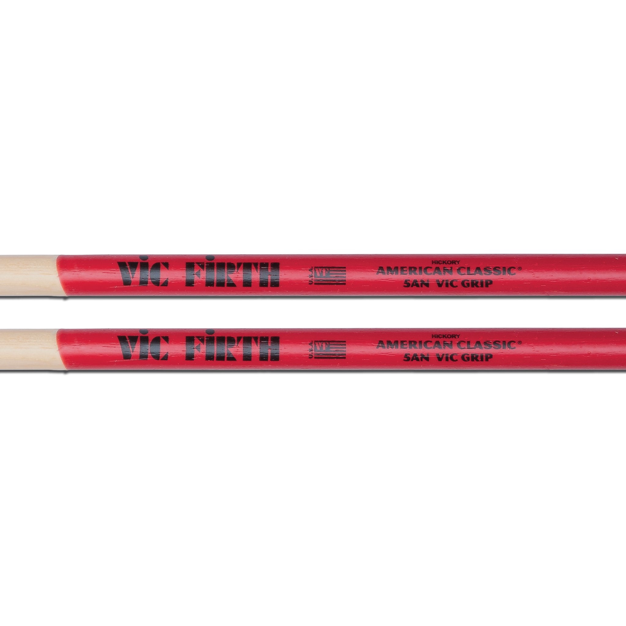 Vic Firth American Classic 5ANVG Grip Drumsticks - Nylon Tip - Image 2