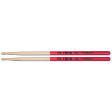 Vic Firth American Classic 5AVG Grip Drumsticks - Wood Tip - Image 1