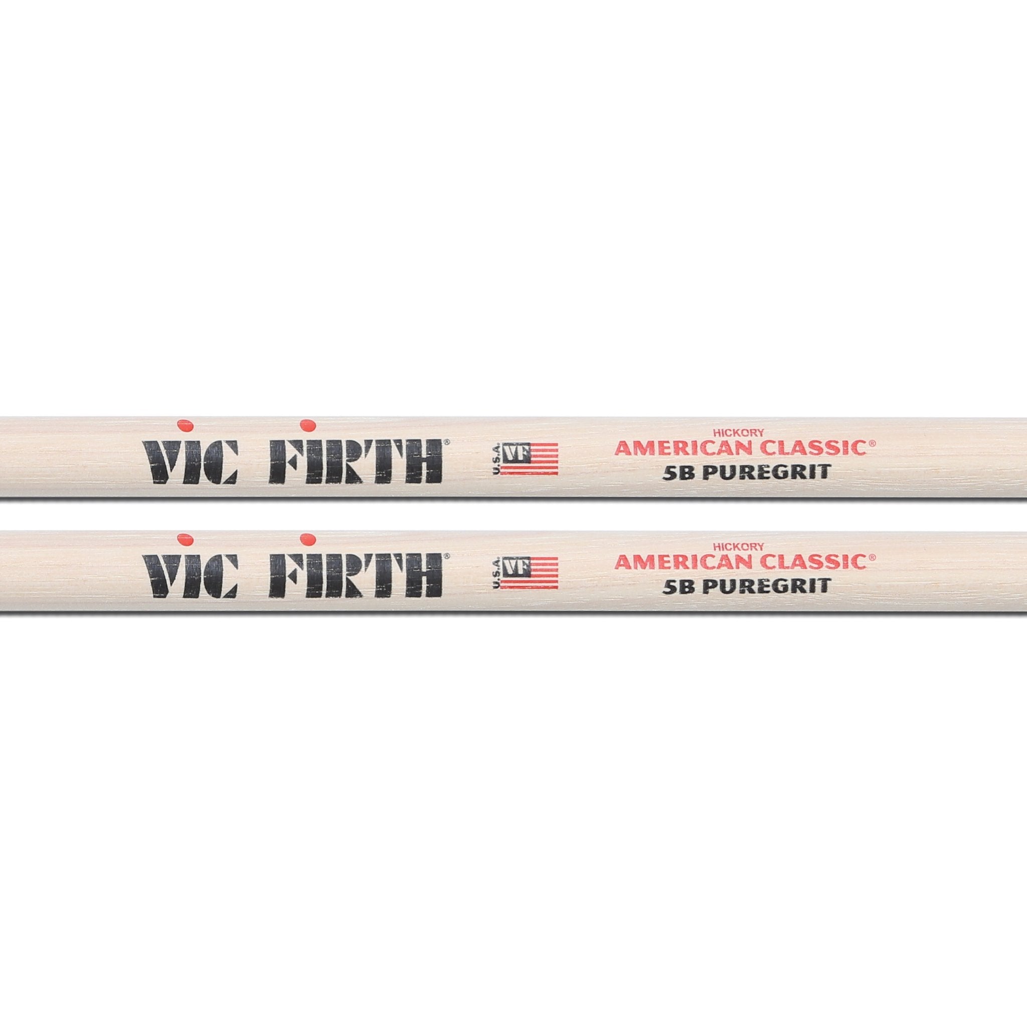 Vic Firth American Classic 5B PureGrit Drumsticks - Image 2