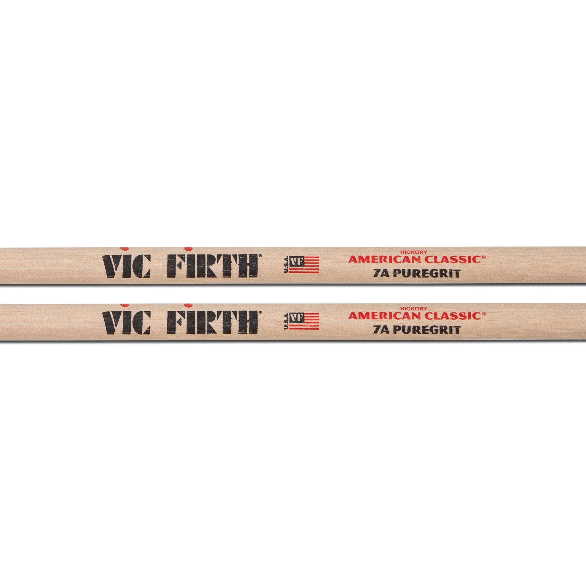 Vic Firth American Classic 7A PureGrit Drumsticks - Image 2