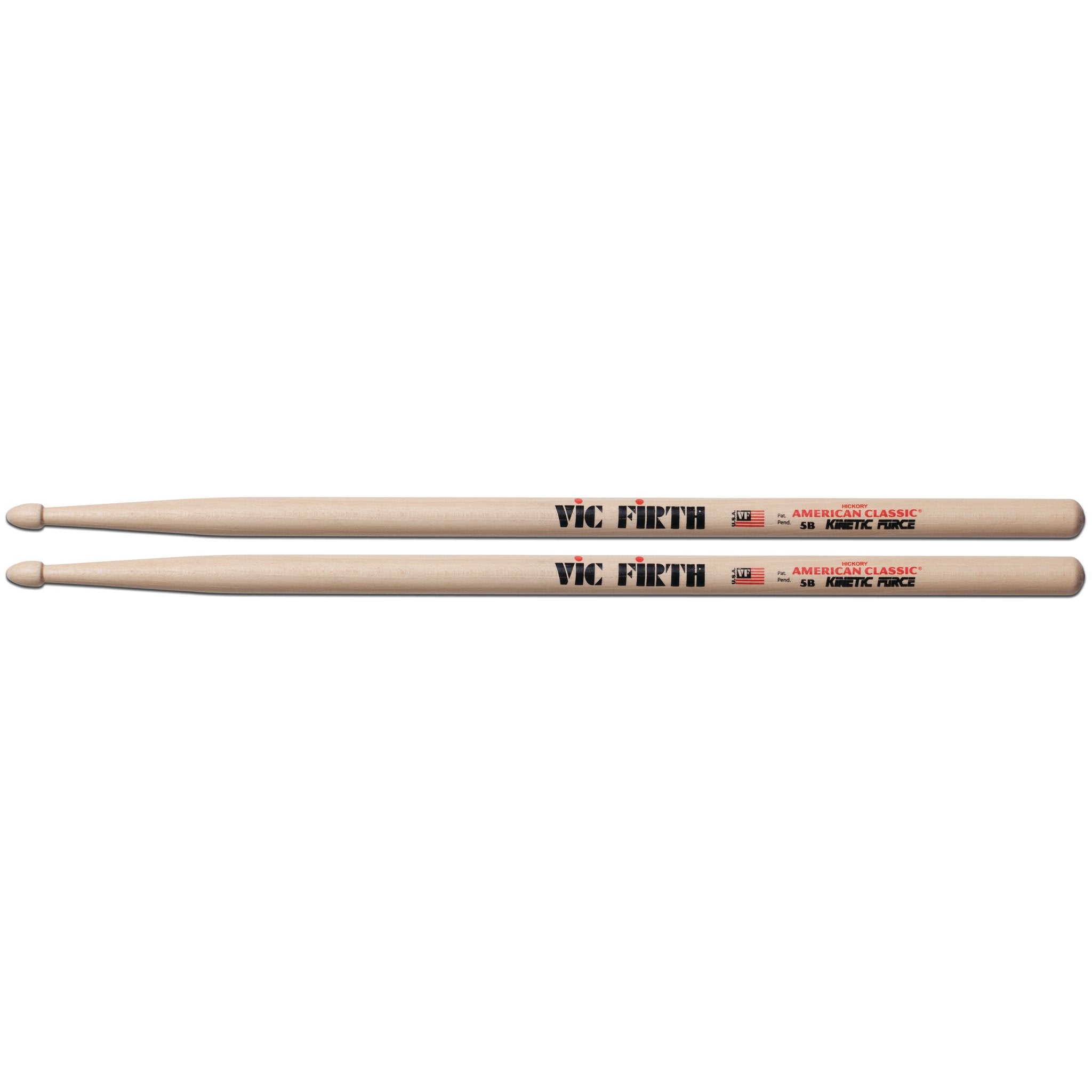 Vic Firth American Classic Kinetic Force 5B Drumsticks - Image 1