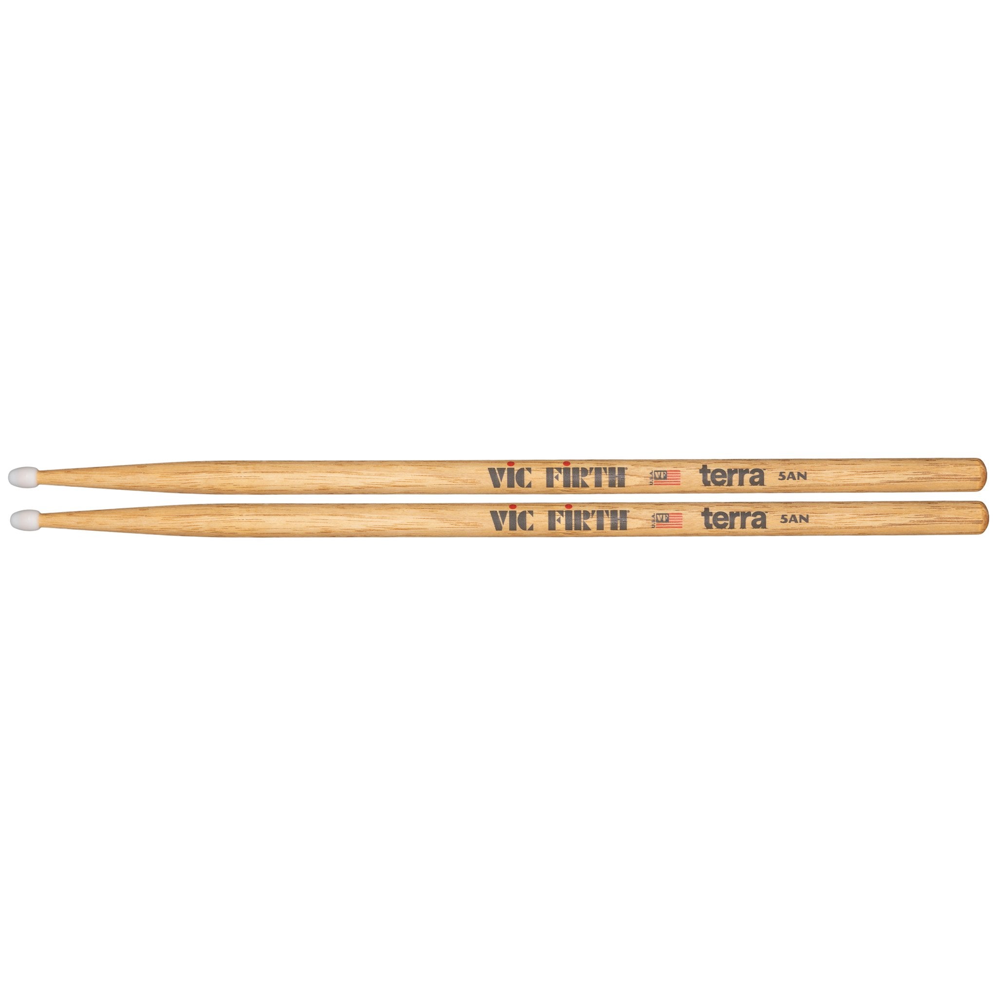 Vic Firth American Classic Terra 5ATN Drumsticks - Nylon Tip - Image 1