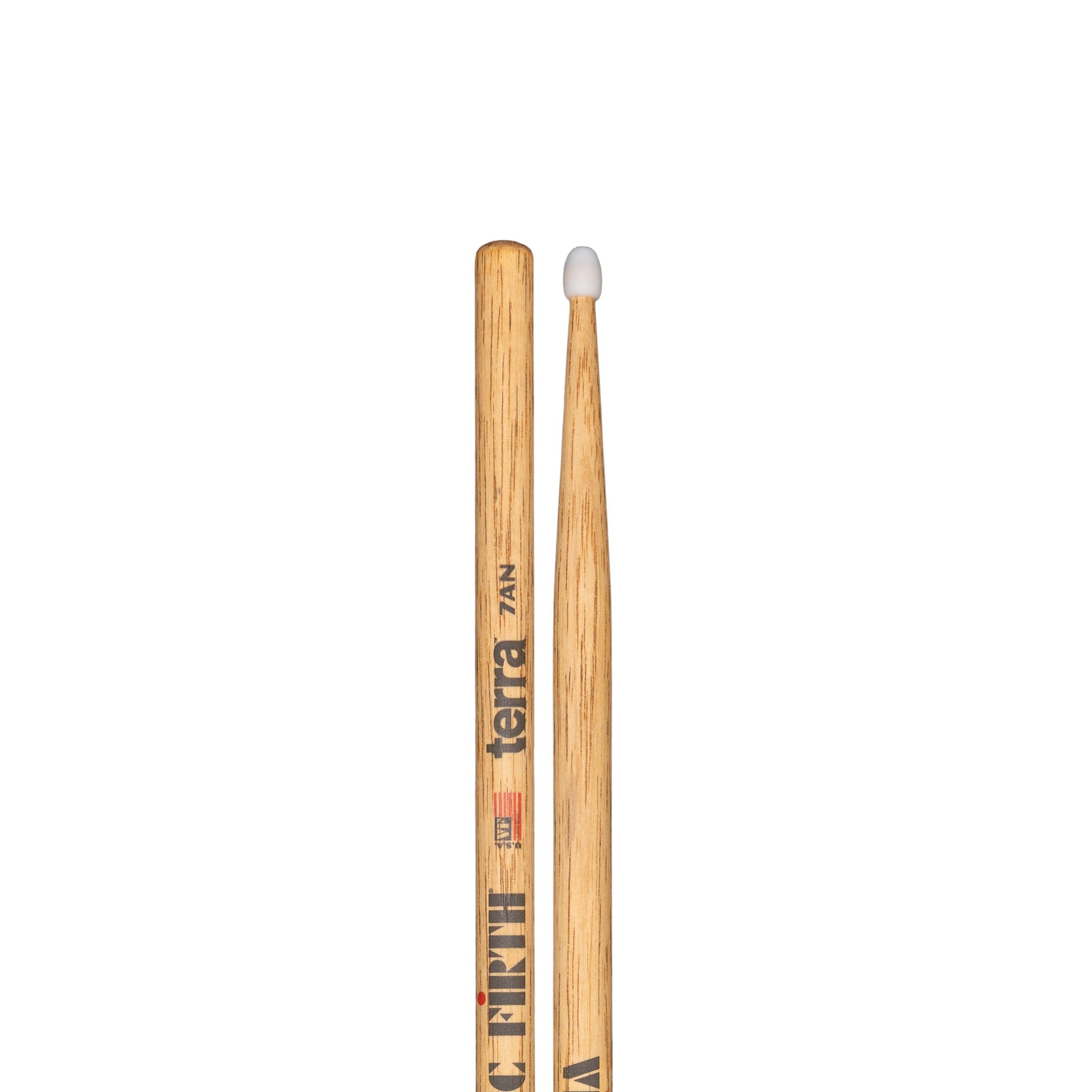 Vic Firth American Classic Terra 7ATN Drumsticks - Nylon Tip - Image 4