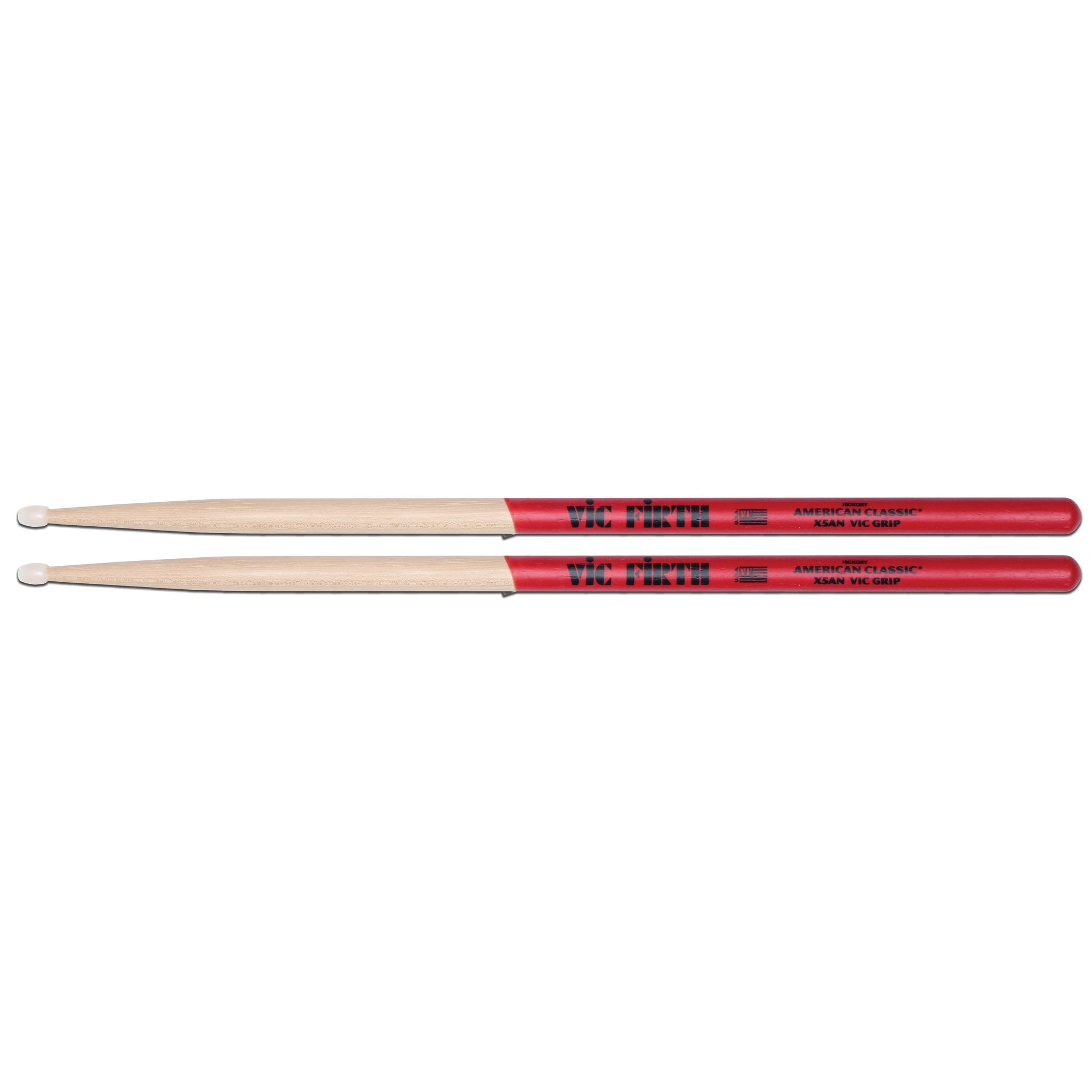 Vic Firth American Classic X5AN Grip Drumsticks - Nylon Tip - Image 1