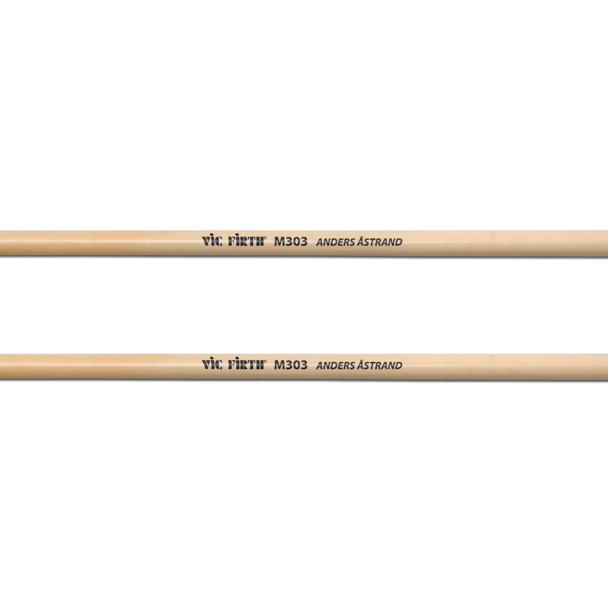 Vic Firth Anders Astrand Blue Series M303 Medium Hard Keyboard Mallets - Image 2