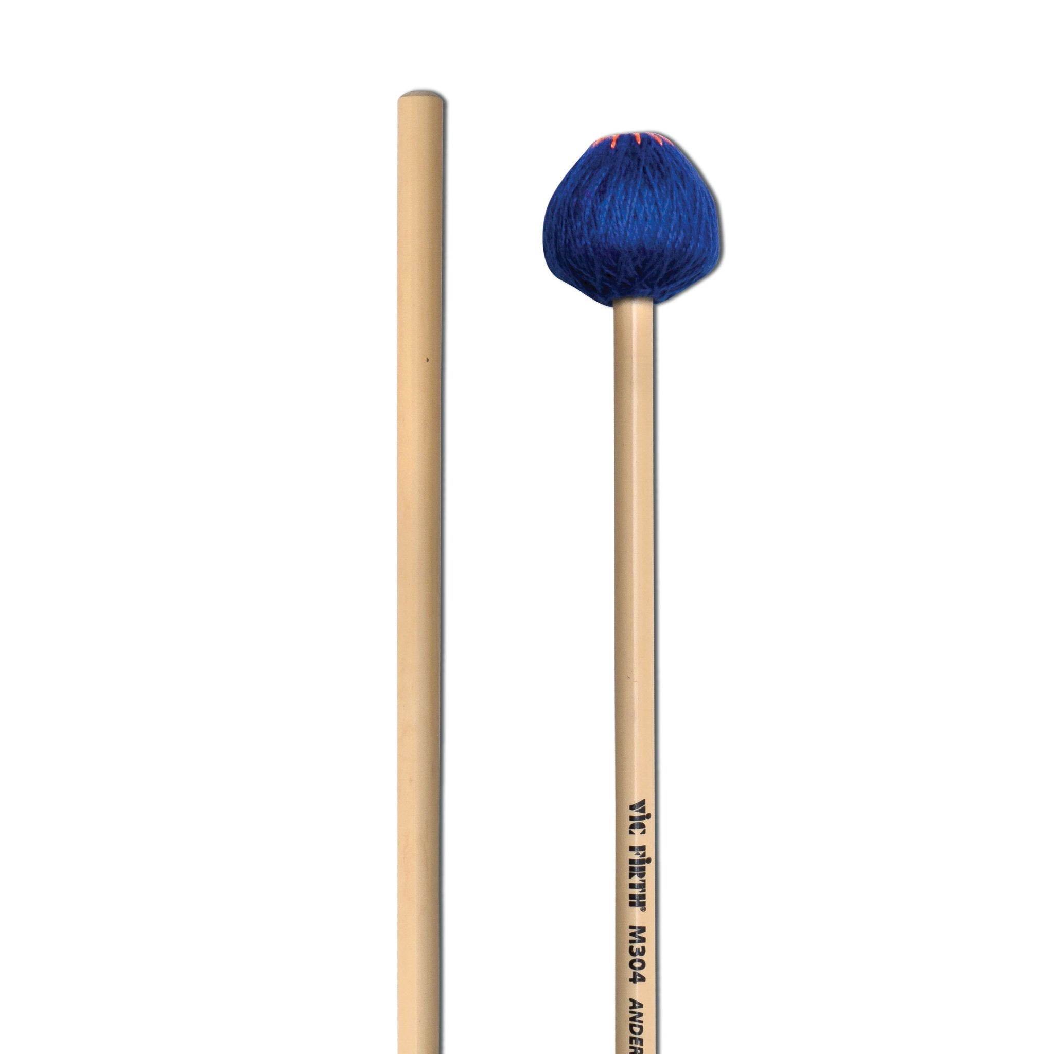 Vic Firth Anders Astrand Blue Series M304 Hard Keyboard Mallets - Image 3