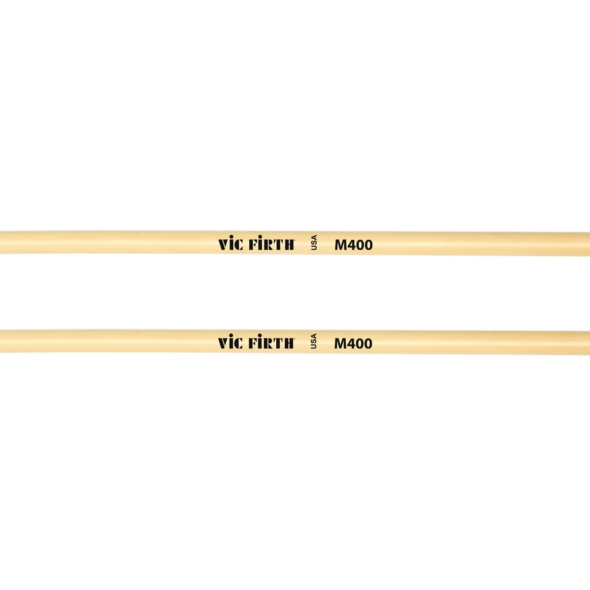 Vic Firth Articulate Series - M400 Extra Soft Rubber Mallets - Oval - Image 2