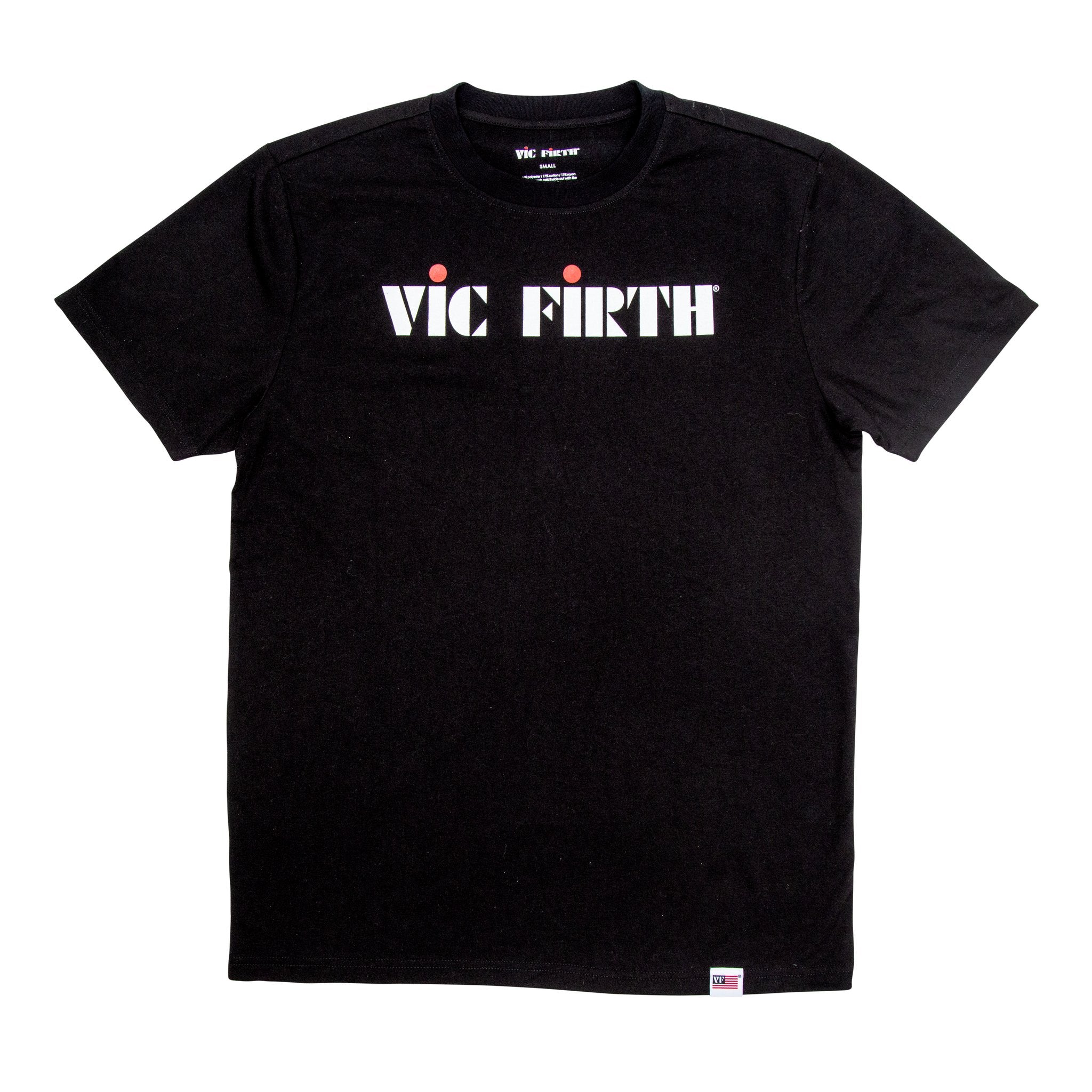 Vic Firth Black Logo T-Shirt - Medium - Image 1