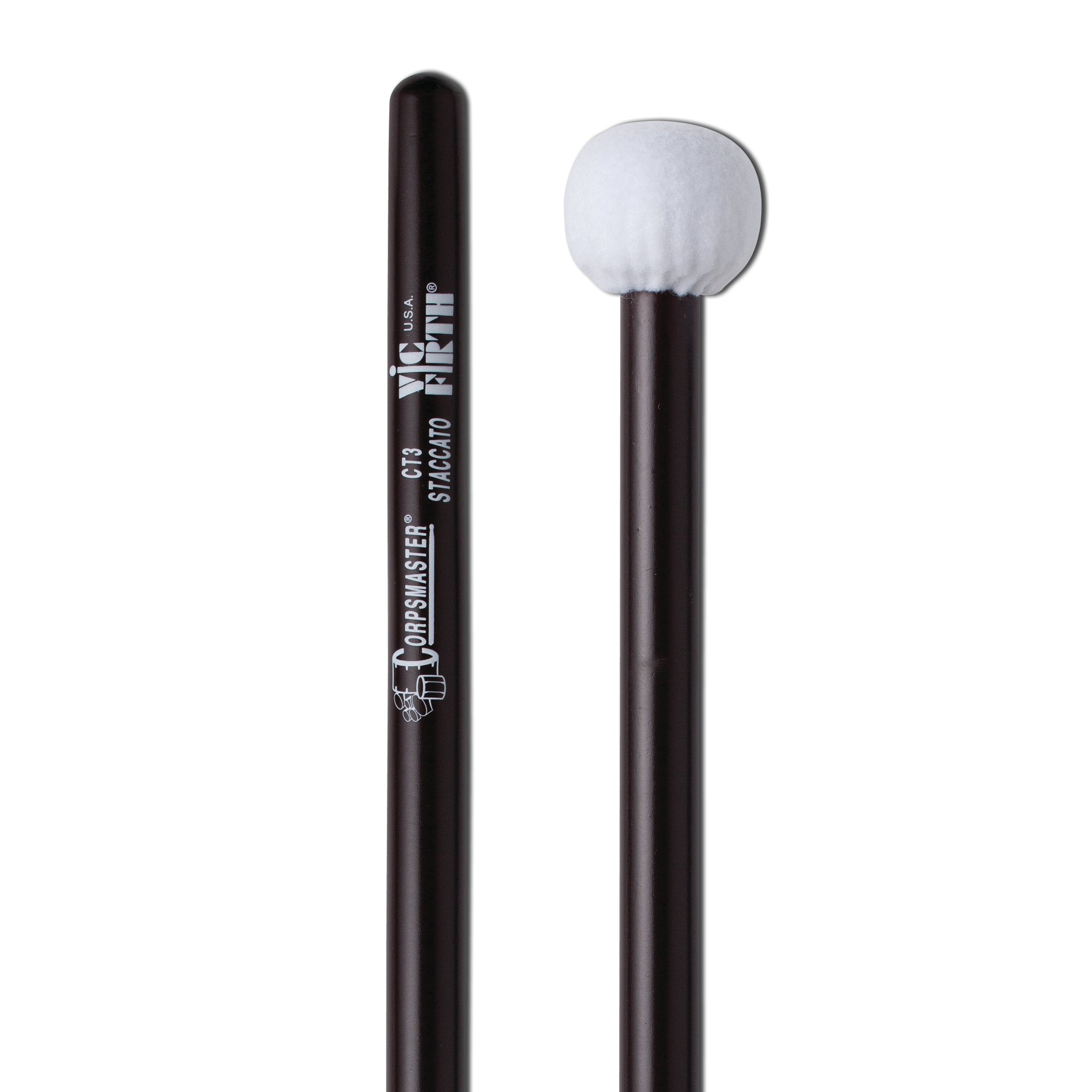 Vic Firth Corpsmaster CT3 Timpani Mallets - Staccato - Image 3