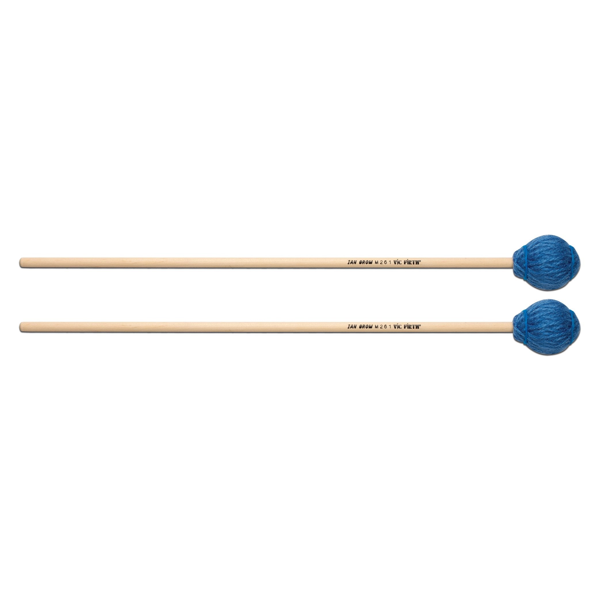 Vic Firth Corpsmaster Ian Grom Series Marimba Mallet - Medium Soft Birch - Image 1