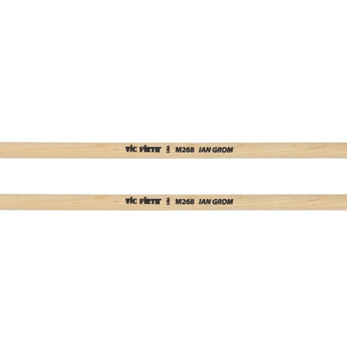 Vic Firth Corpsmaster Ian Grom Series Unwound Keyboard Mallet - Hard Birch - Image 2