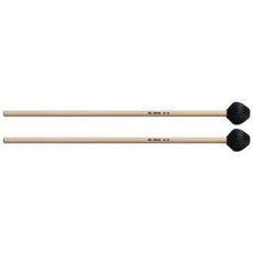 Vic Firth Corpsmaster Keyboard - Rattan Hard Vibe - Black Cord - Image 1