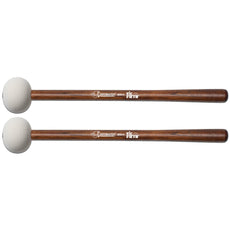 Vic Firth Corpsmaster MB4H Hard Bass Drum Mallets - X-Large - Image 1