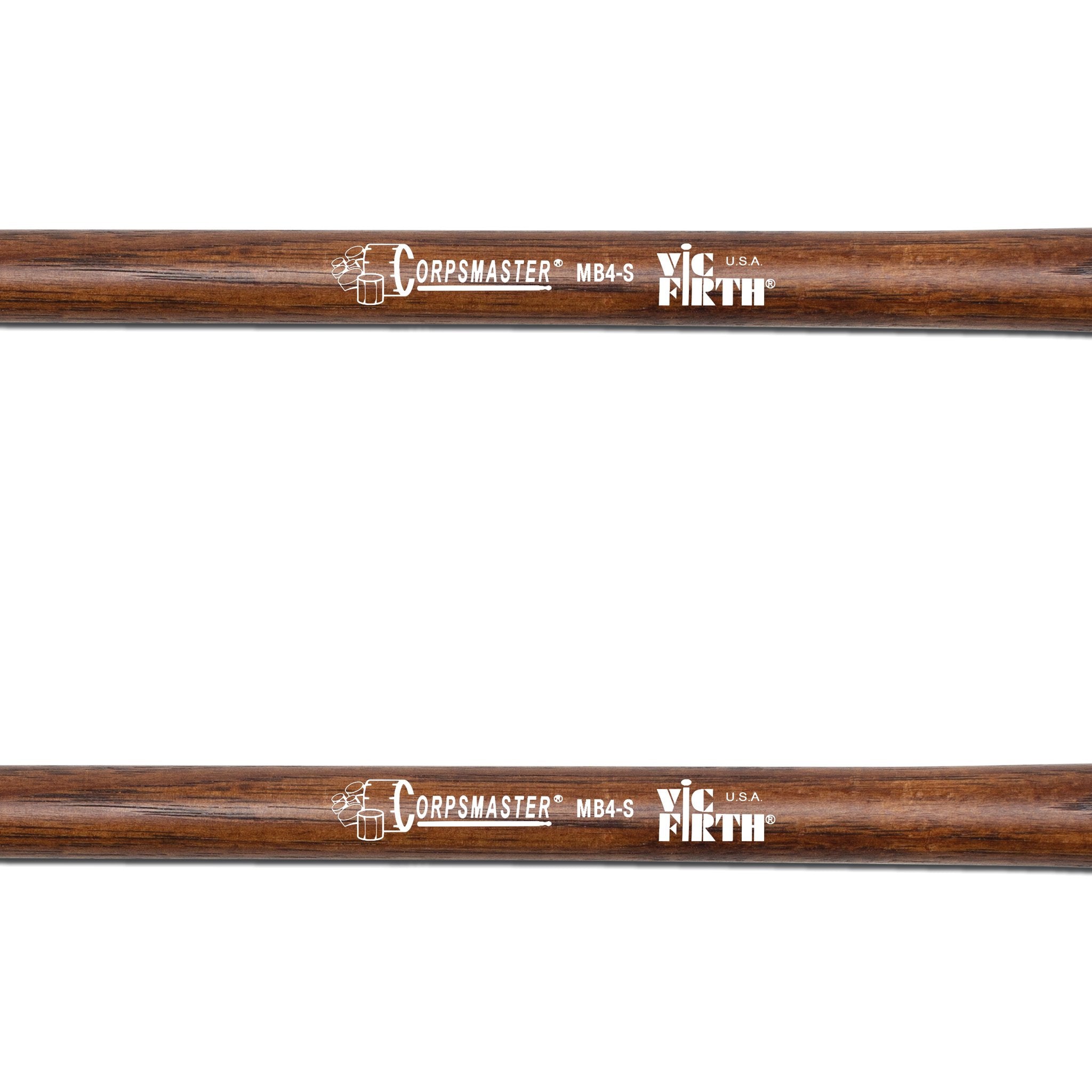 Vic Firth Corpsmaster MB4S Soft Bass Drum Mallets - X-Large - Image 2