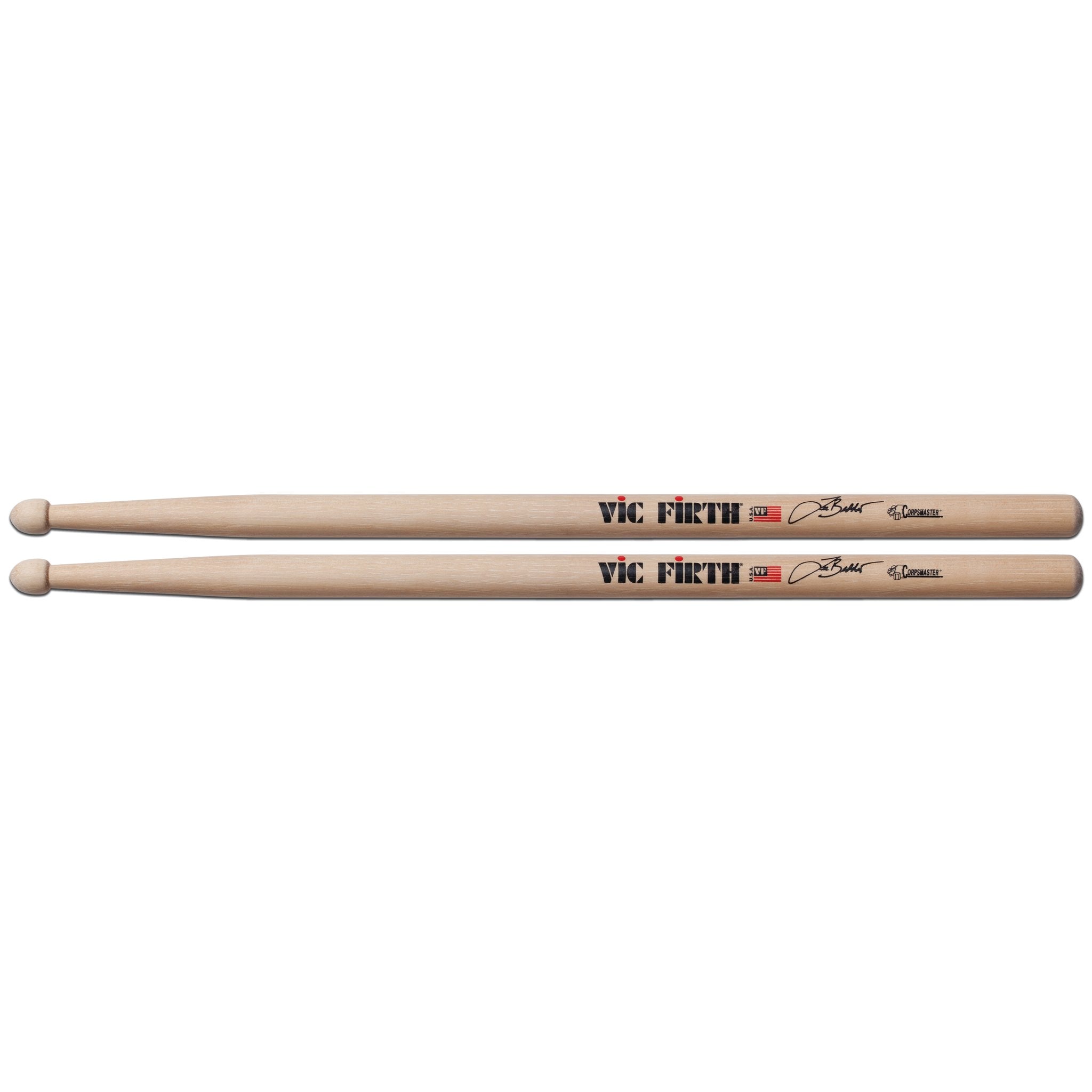Vic Firth Corpsmaster Signature Snare Drumsticks - Lee Beddis - Image 1