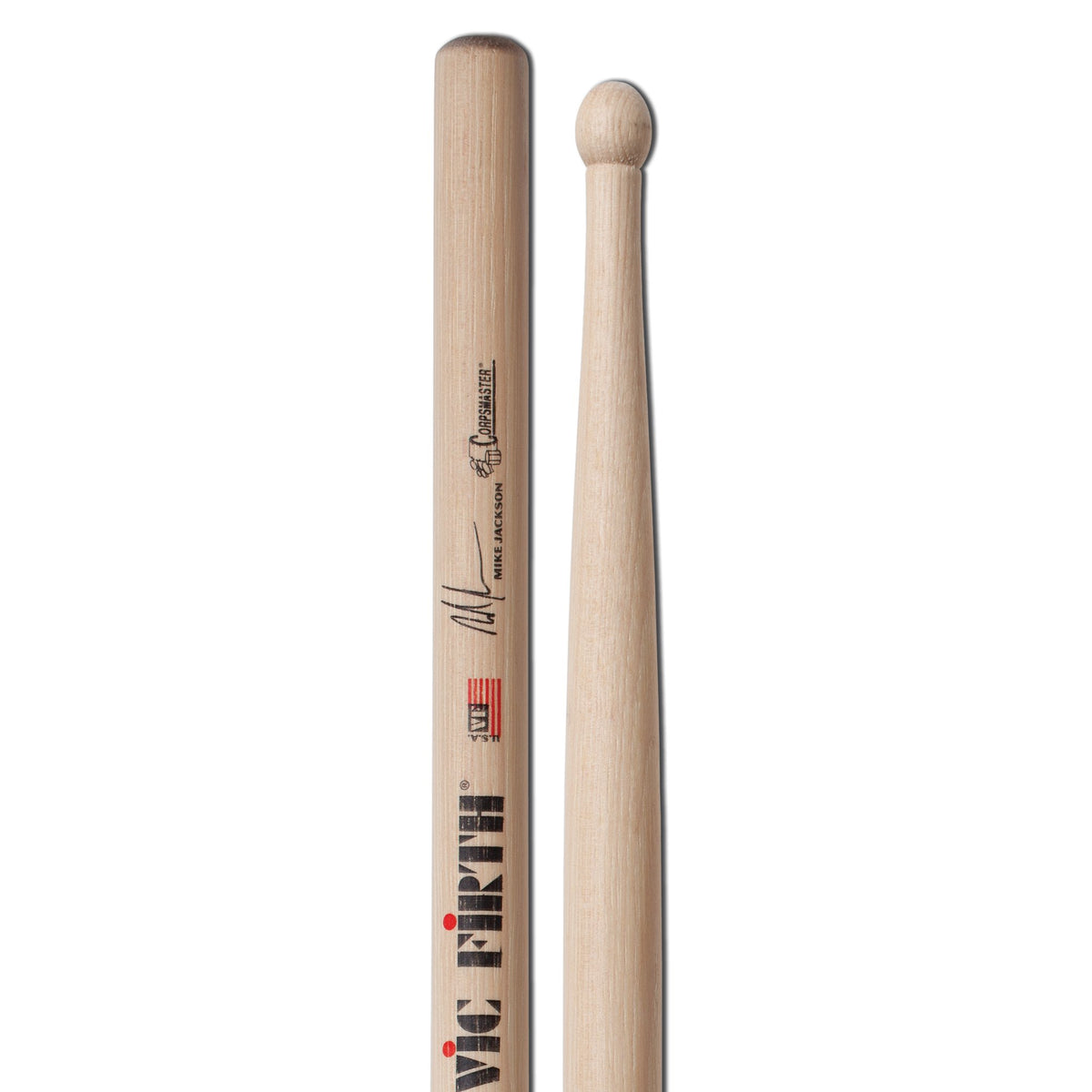 Vic Firth Corpsmaster Signature Snare Drumsticks - Mike Jackson - Image 3