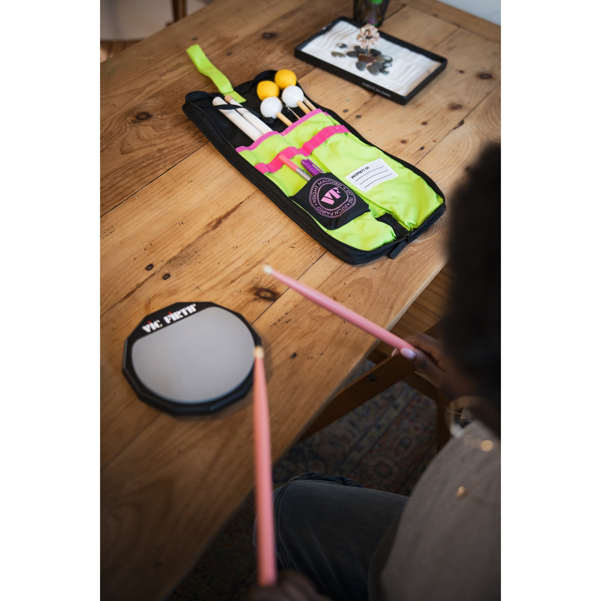 Vic Firth Essential Stick Bag - Neon - Image 9