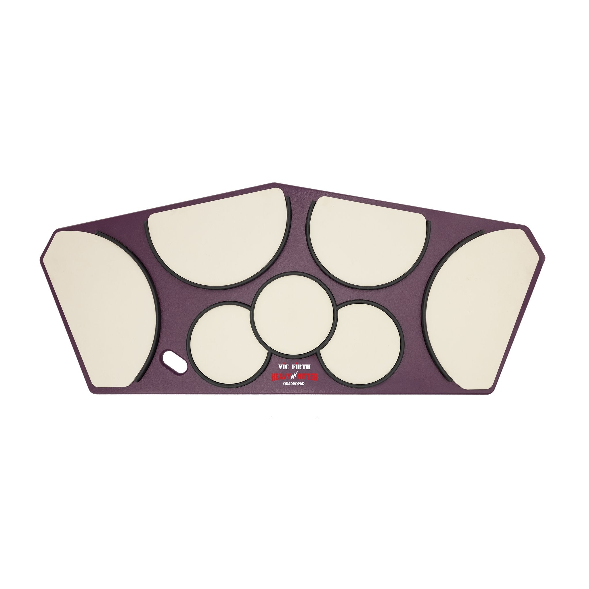 Vic Firth Heavy Hitter Small Quadropad Tenor Practice Pad Vic Firth Tenor Band Camp Pack