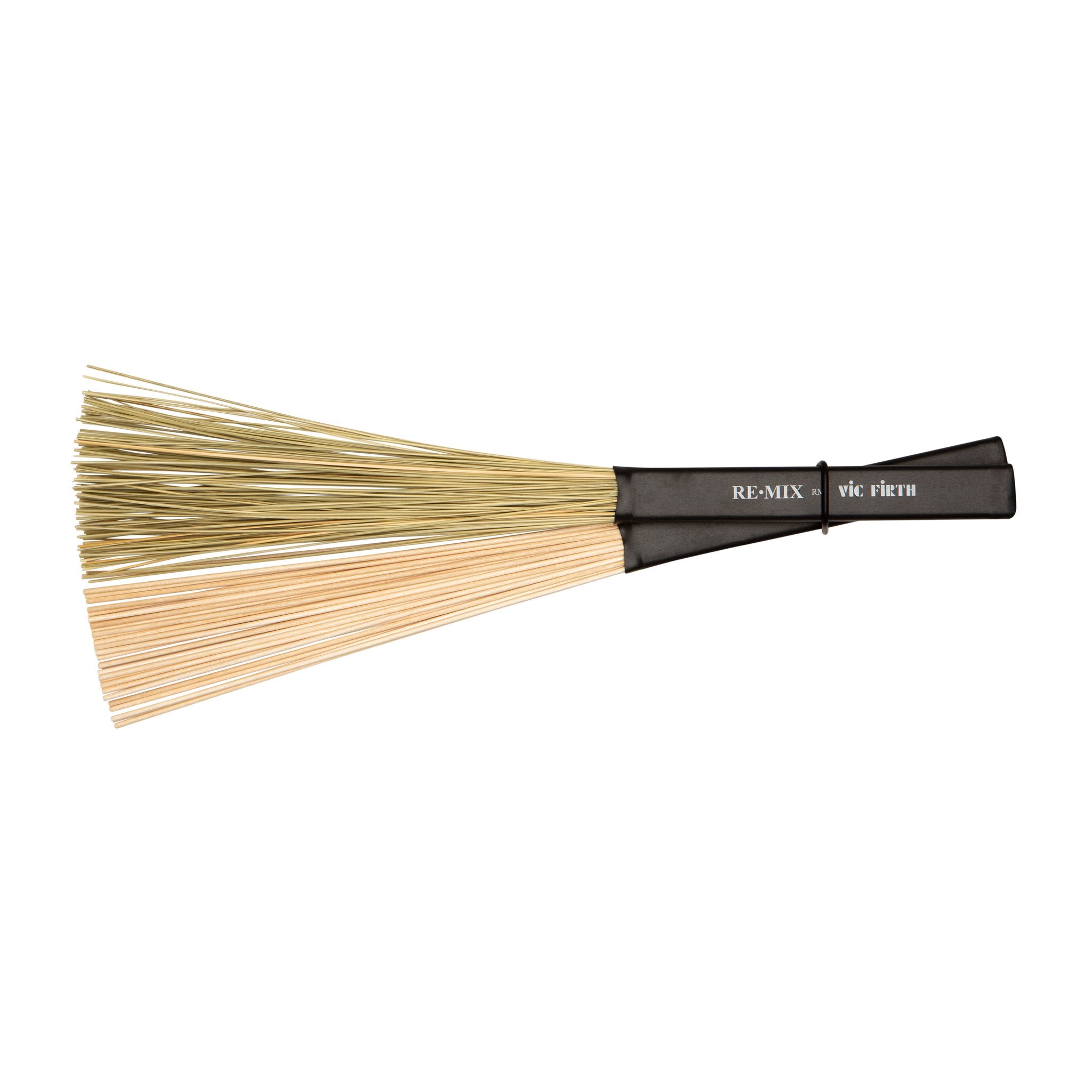 Vic Firth Re-Mix Brushes - 2 Pair Combo Pack (Grass & Birch) - Image 6