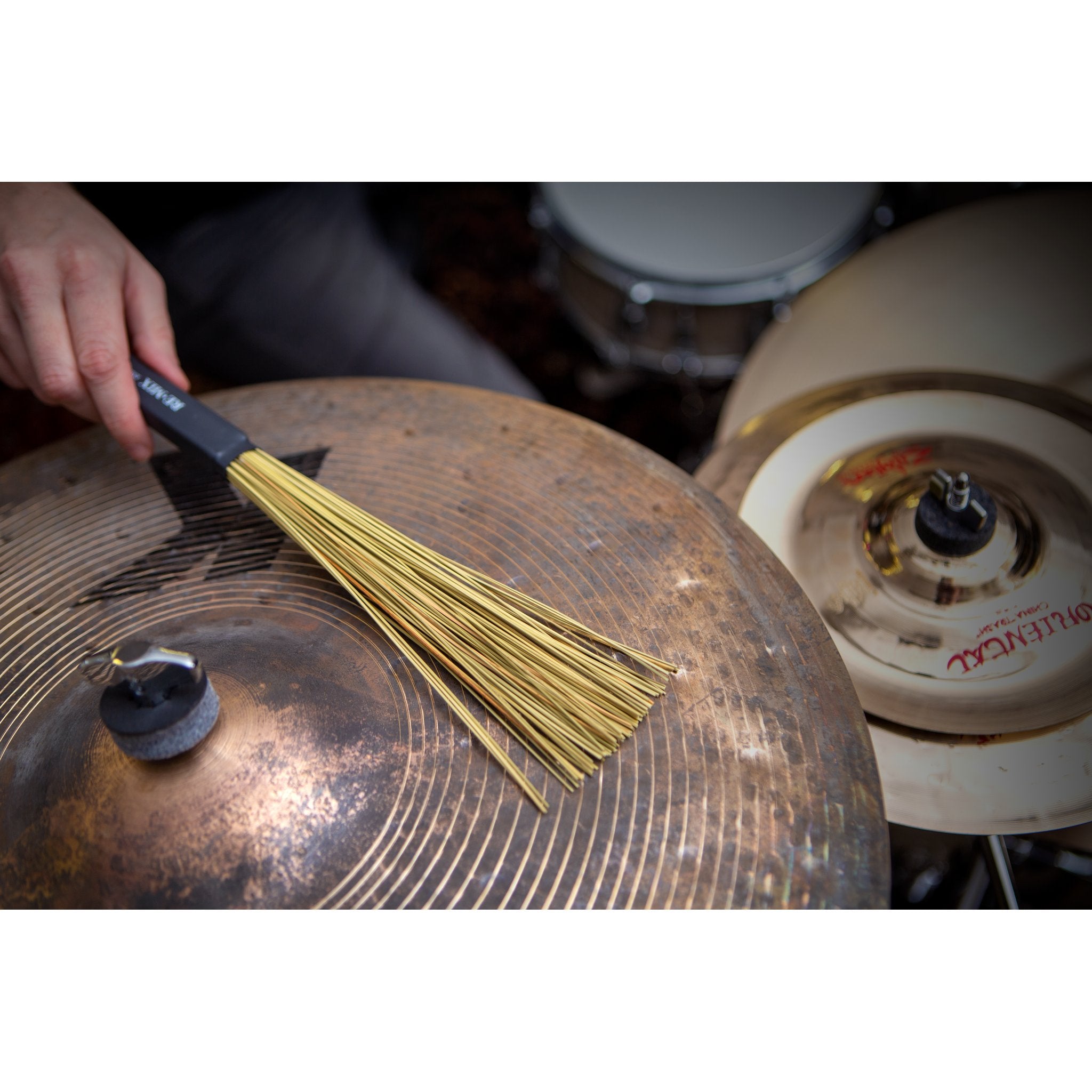 Vic Firth Re-Mix Brushes - African Grass - Image 5