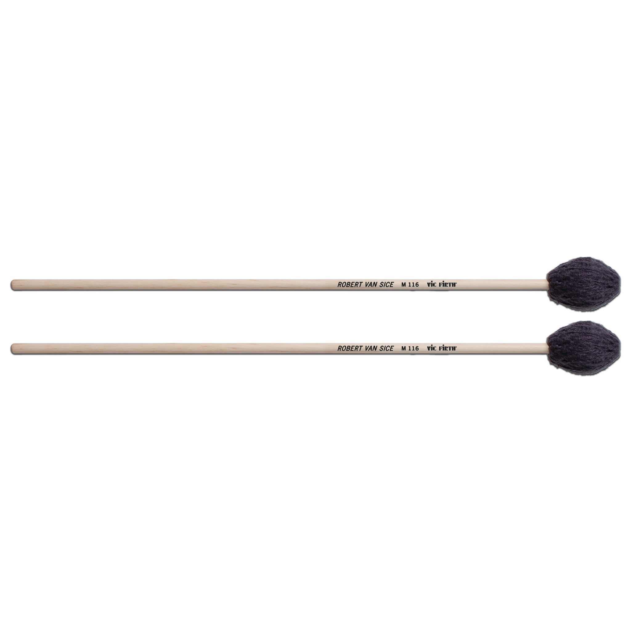 Vic Firth Robert Van Sice Marimba Mallets - Hard - Image 1