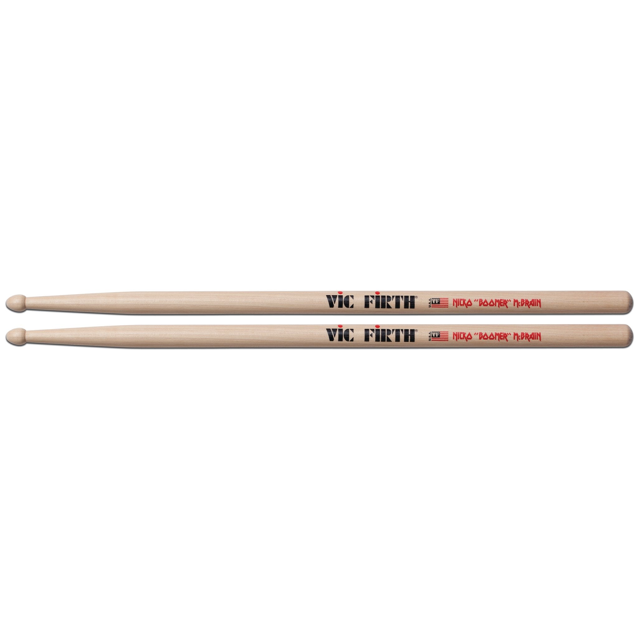 Vic Firth Signature Series - Nicko McBrain Drumsticks - Image 1
