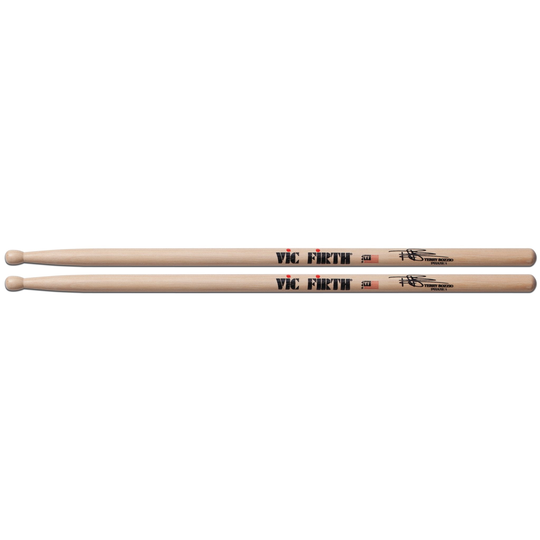 Vic Firth Signature Series - Terry Bozzio, Phase 1 Drumsticks - Image 1