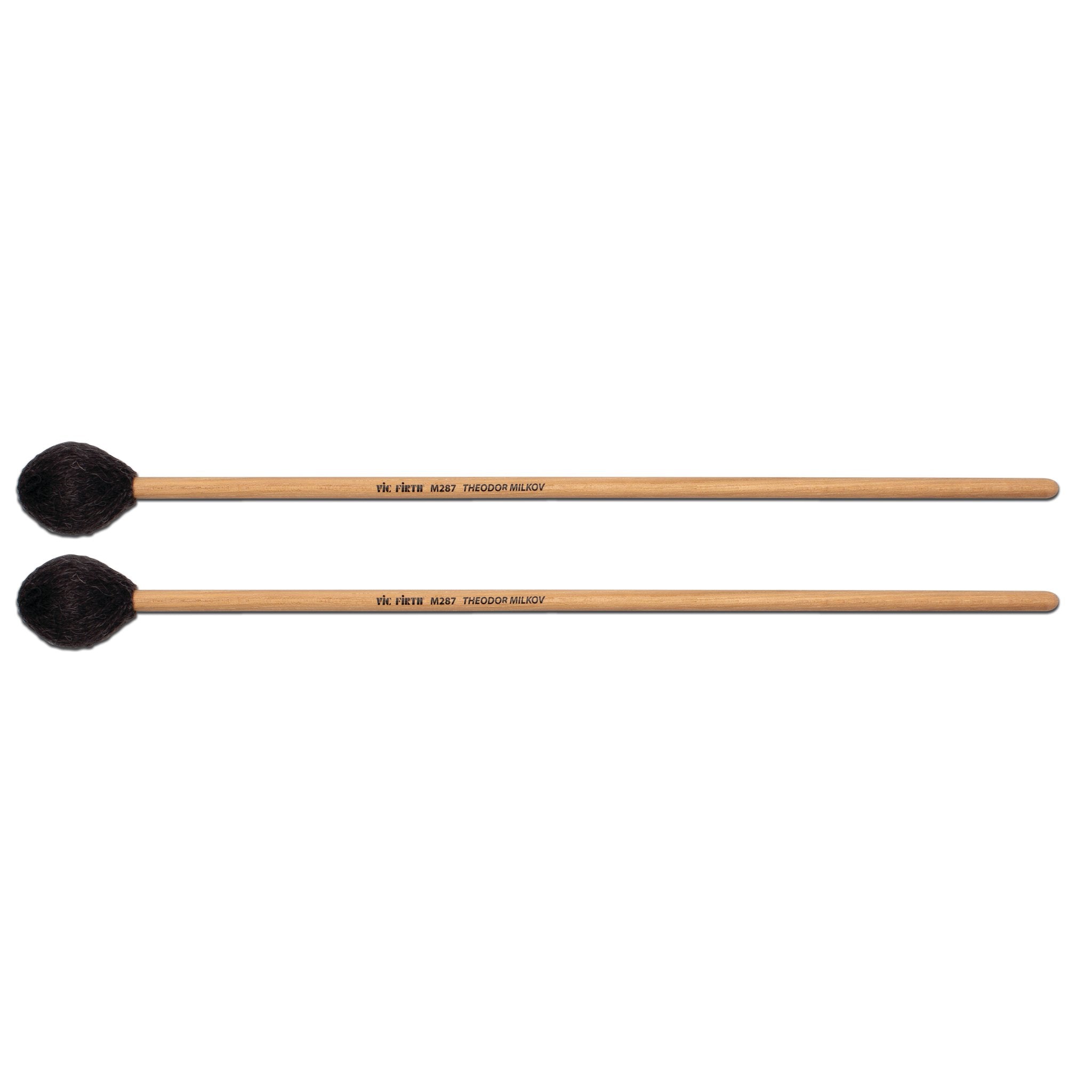 Vic Firth Theodor Milkov Very Hard Marimba Mallets - Image 1