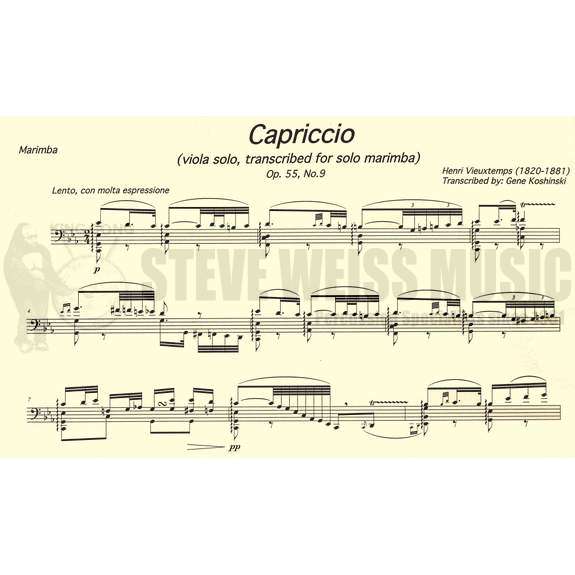 Vieuxtemps-Capriccio arr. Koshinksi-M