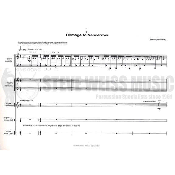 Vinao-Estudios de Frontera (SCORE ONLY)-V/2M/P
