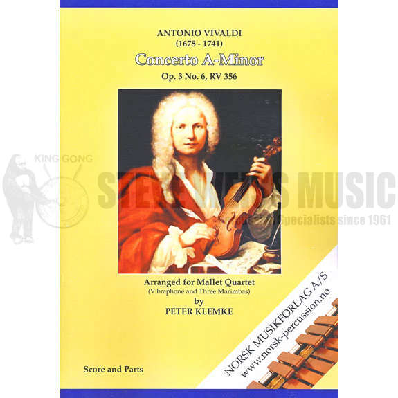 Vivaldi-Concerto in a minor arr. Klemke (SP)-V/3M