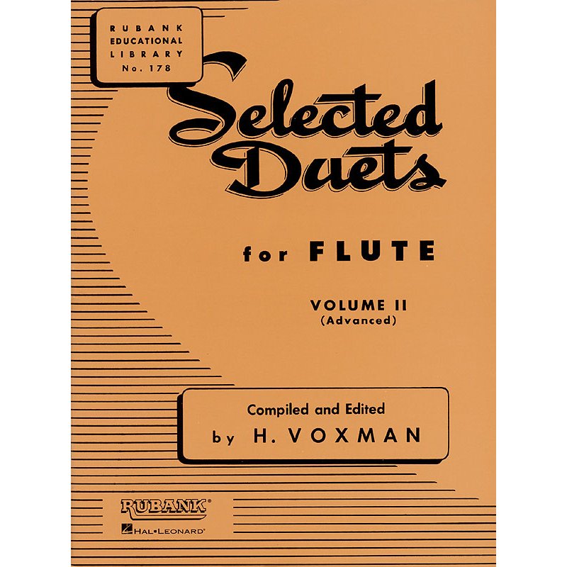 Voxman-Selected Duets for Flute vol. 2