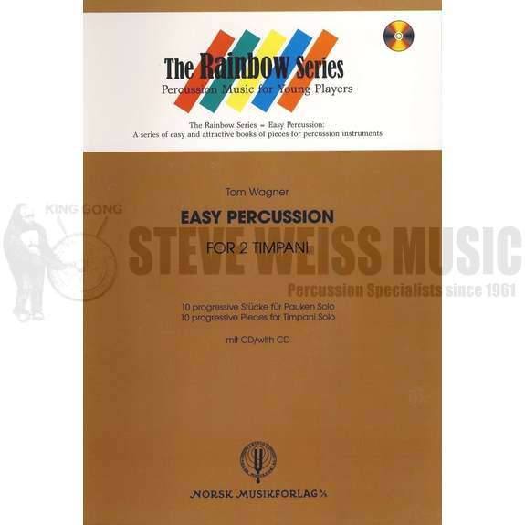 Wagner-Easy Percussion: 2 Timpani (w/CD)