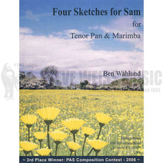 Wahlund-Four Sketches for Sam (SP)-M/Tenor Pan