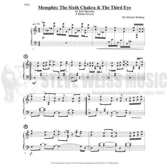 Waldrop-Memphis: The Sixth Chakra and the Third Eye (CD)- M