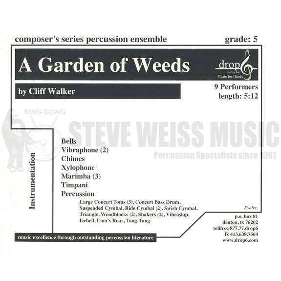 Walker-Garden of Weeds (SP)-B/2V/C/X/3M/4T/P