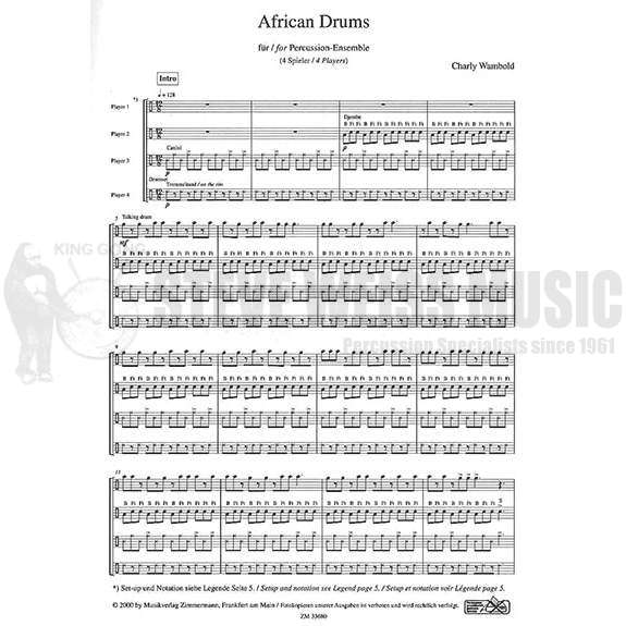 Wambold-African Drums (SP)-P