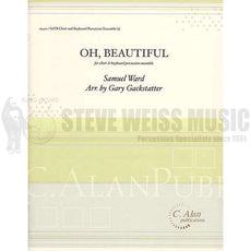 Ward-Oh, Beautiful arr. Gackstatter B/2V/3M/SATB Choir SP
