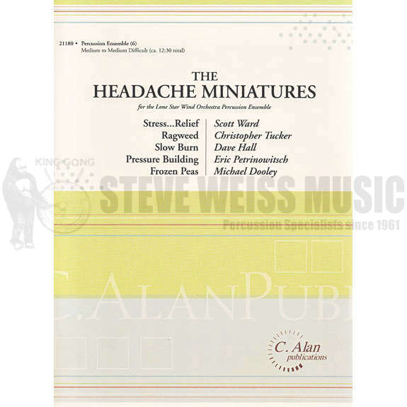Ward/Tucker/Hall/Petrinowitsch/Dooley-Headache Miniatures (SP)-B/V/X/2M/P