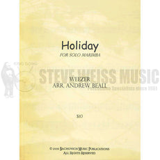 Weezer/Beall-Holiday for Solo Marimba-M