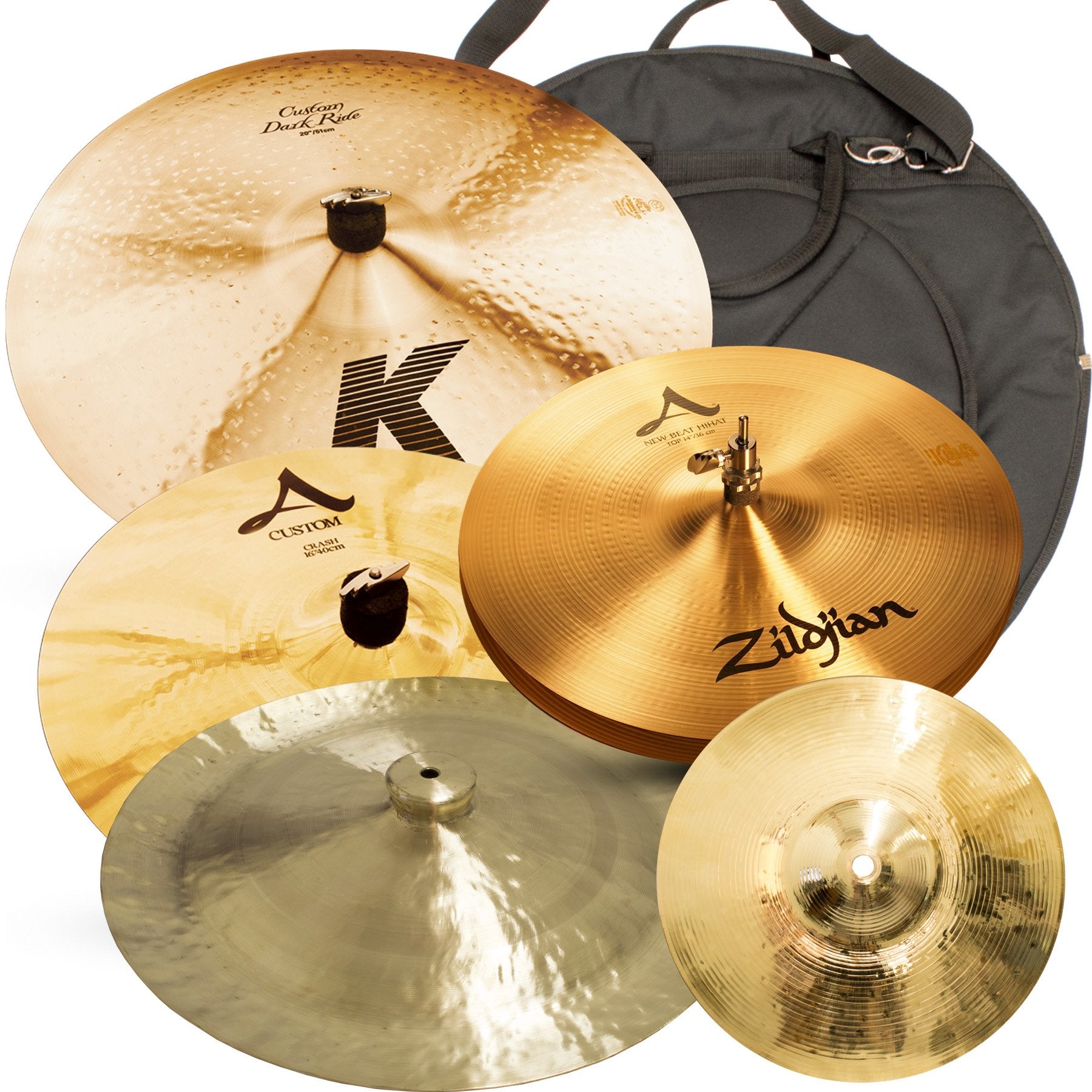 Weiss Best Seller Cymbal Pack