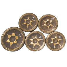 C4 -Weiss Hand Selected Tuned Thai Nipple Gong - Approximately 10"