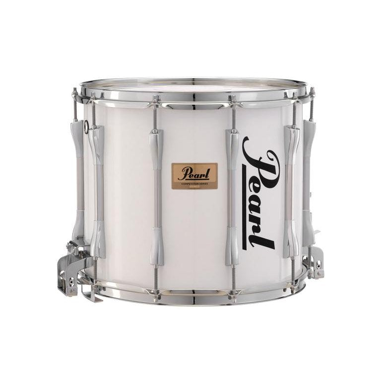 White 13"x09" Pearl Competitor Marching Snare Drum CMS1309/C33