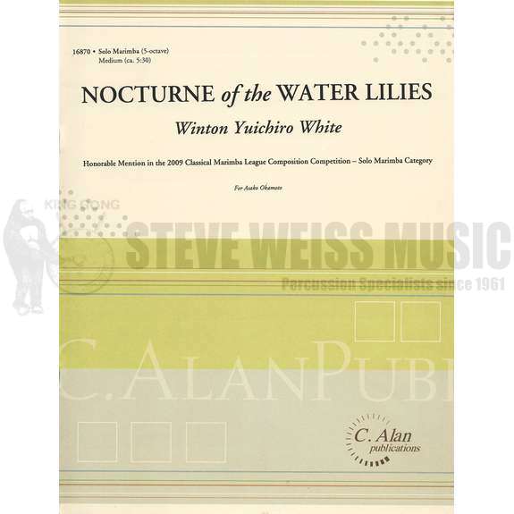 White-Nocturne of the Waterlilies -M