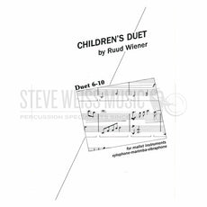 Wiener-Children's Duet (Duets 6-10)(S)